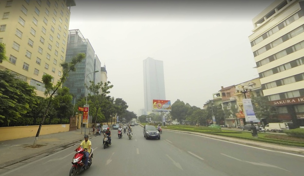 Mặt phố Nguyễn Chí Thanh, 75 m2x 5T, mặt tiền rộng, hè thoáng, Kd tốt.